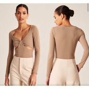 Abercrombie & Fitch Double Layered Seamless Bodysuit Medium